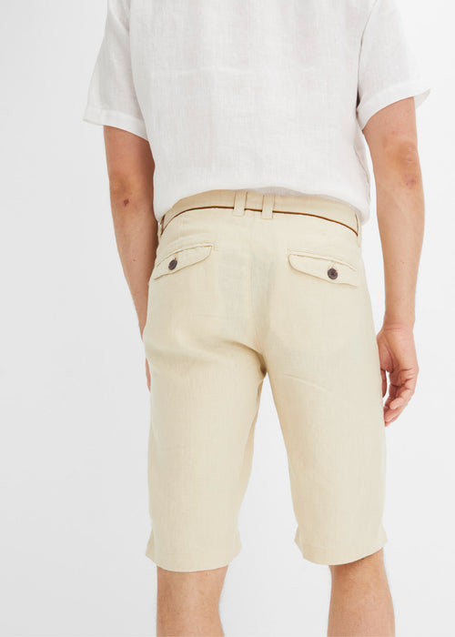 Chino bermuda hlače iz platna