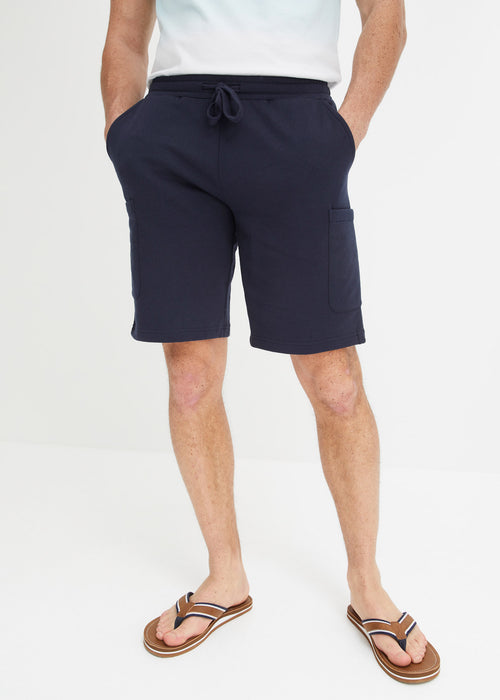 Bermuda hlače iz trikoja s stranskimi žepi