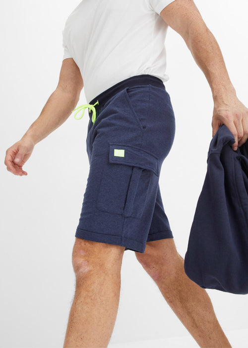 Bermuda hlače s cargo žepi iz trikoja