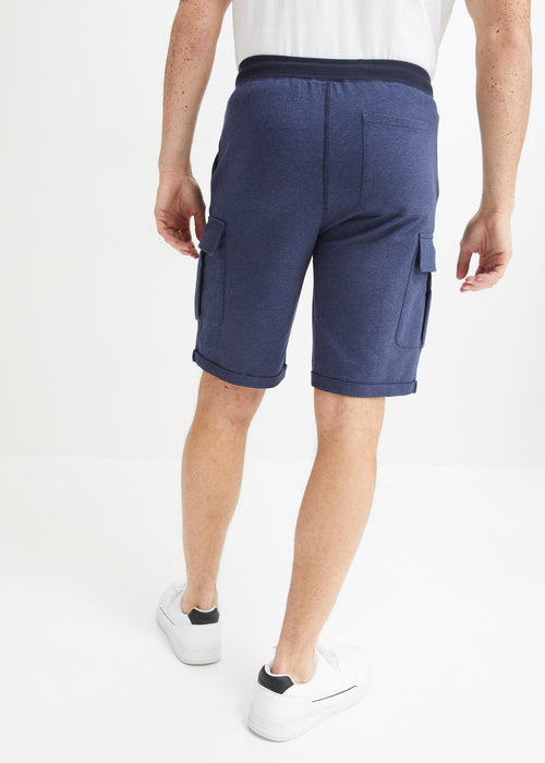 Bermuda hlače s cargo žepi iz trikoja