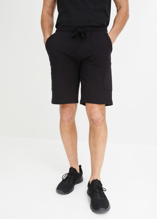 Bermuda hlače iz trikoja s stranskimi žepi