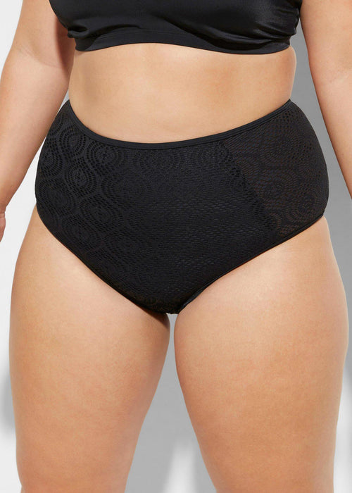 Bikini hlačke z visokim pasom