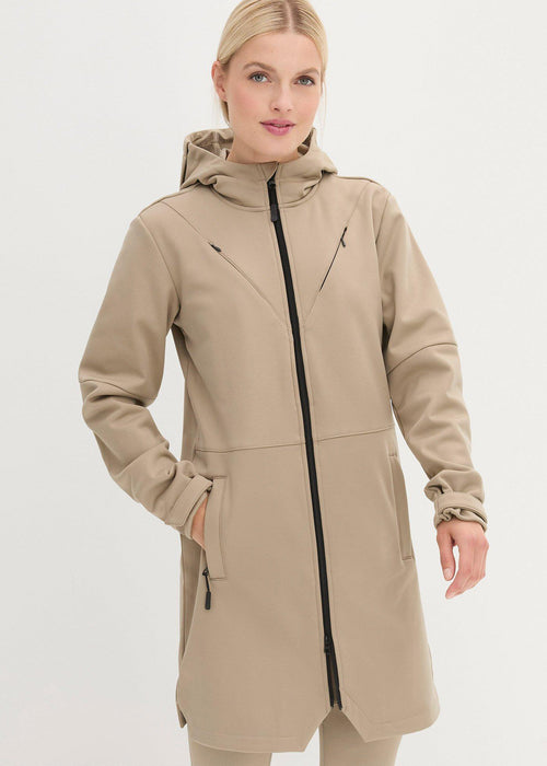 Izjemno stretch softshell parka iz vetrotesnega materiala