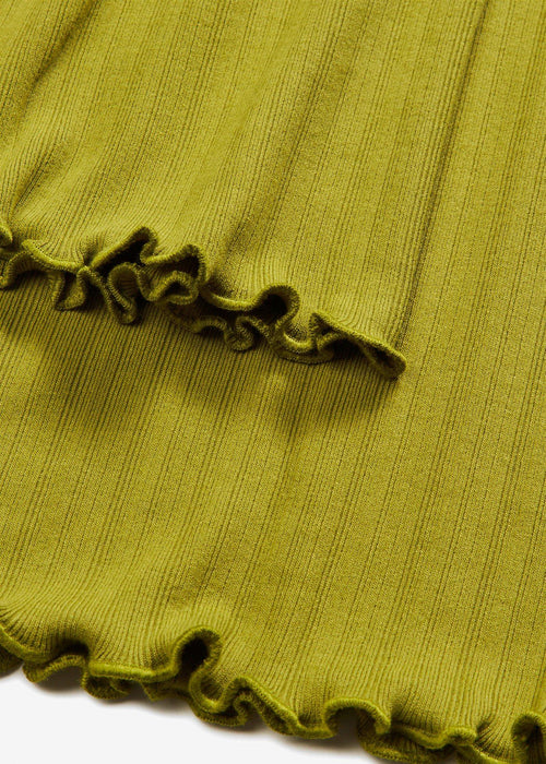 Rebrasta majica z dolgimi rokavi