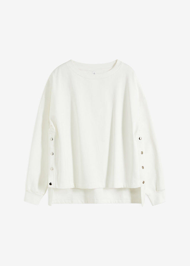 Ohlapna majica iz čistega ekološkega bombažnega trikoja