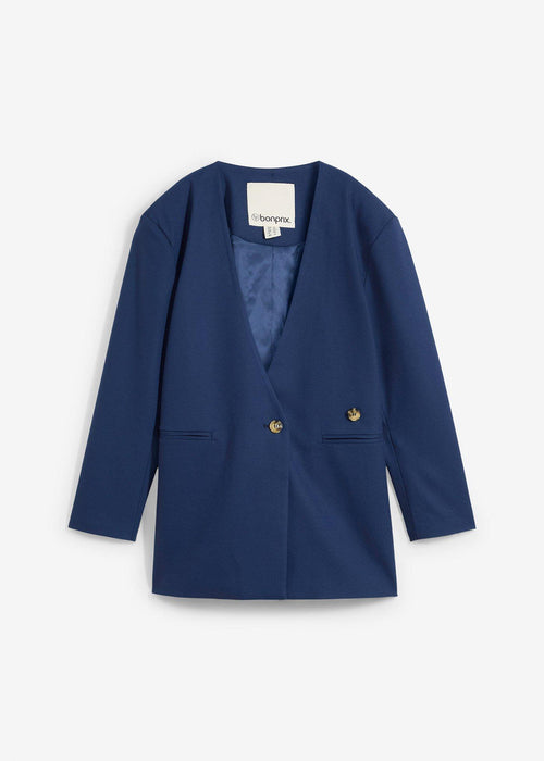 Ohlapen blazer z variabilnim zapenjanjem 