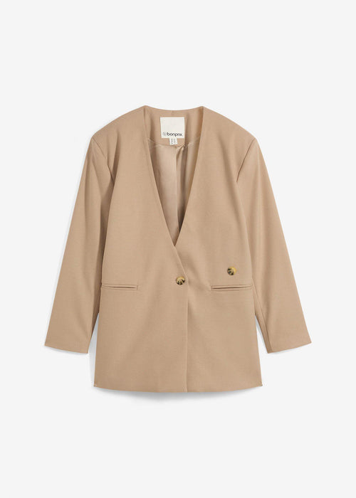 Ohlapen blazer z variabilnim zapenjanjem 