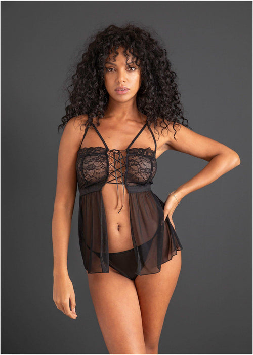 Babydoll in string