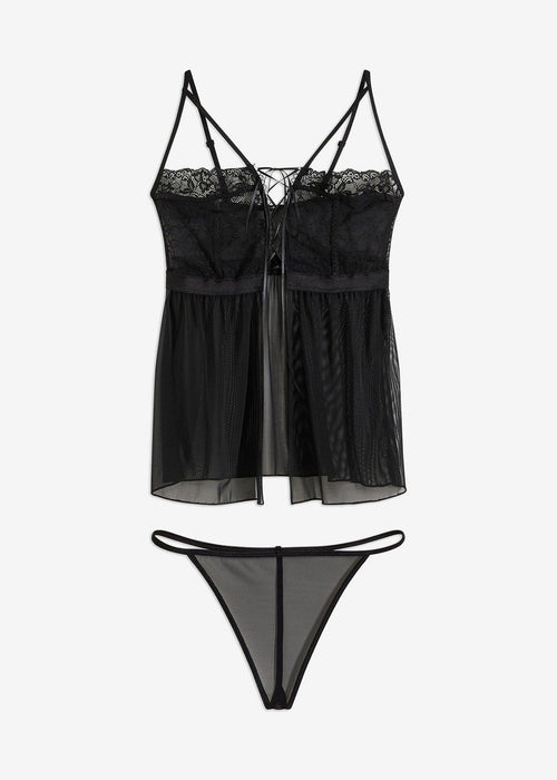 Babydoll in string