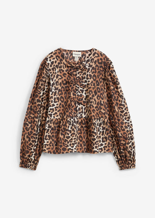 Bluza z detajlom pentlje