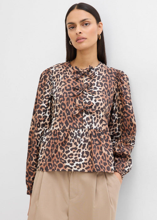 Bluza z detajlom pentlje