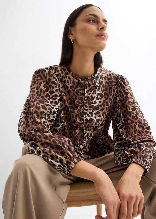 Bluza z detajlom pentlje