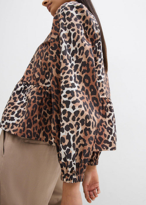 Bluza z detajlom pentlje