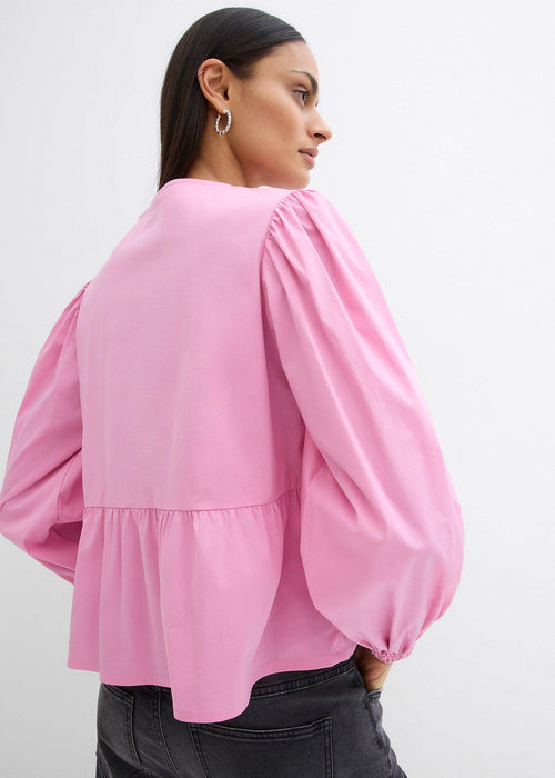 Bluza z detajlom pentlje