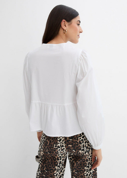 Bluza z detajlom pentlje