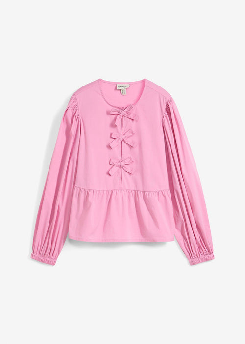 Bluza z detajlom pentlje