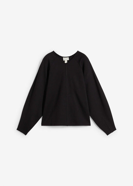 Majica z dolgimi rokavi iz udobnega Punto Di Roma trikoja