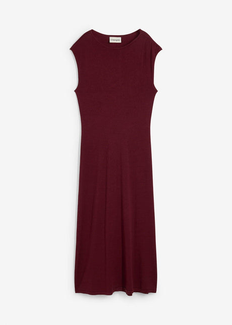 Fino pletena obleka iz viskozne mešanice