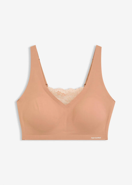 Vatiran bralette nedrček z lasersko obdelavo iz kolekcije Feel Comfort