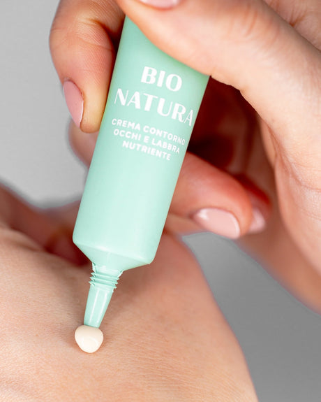 BIO NATURA hranilna krema za okrog oči in za ustnice