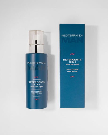 3-v-1 čistilni gel za moške