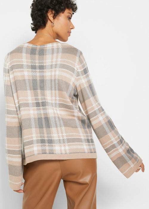 Žakarski pulover iz trajnostne viskoze
